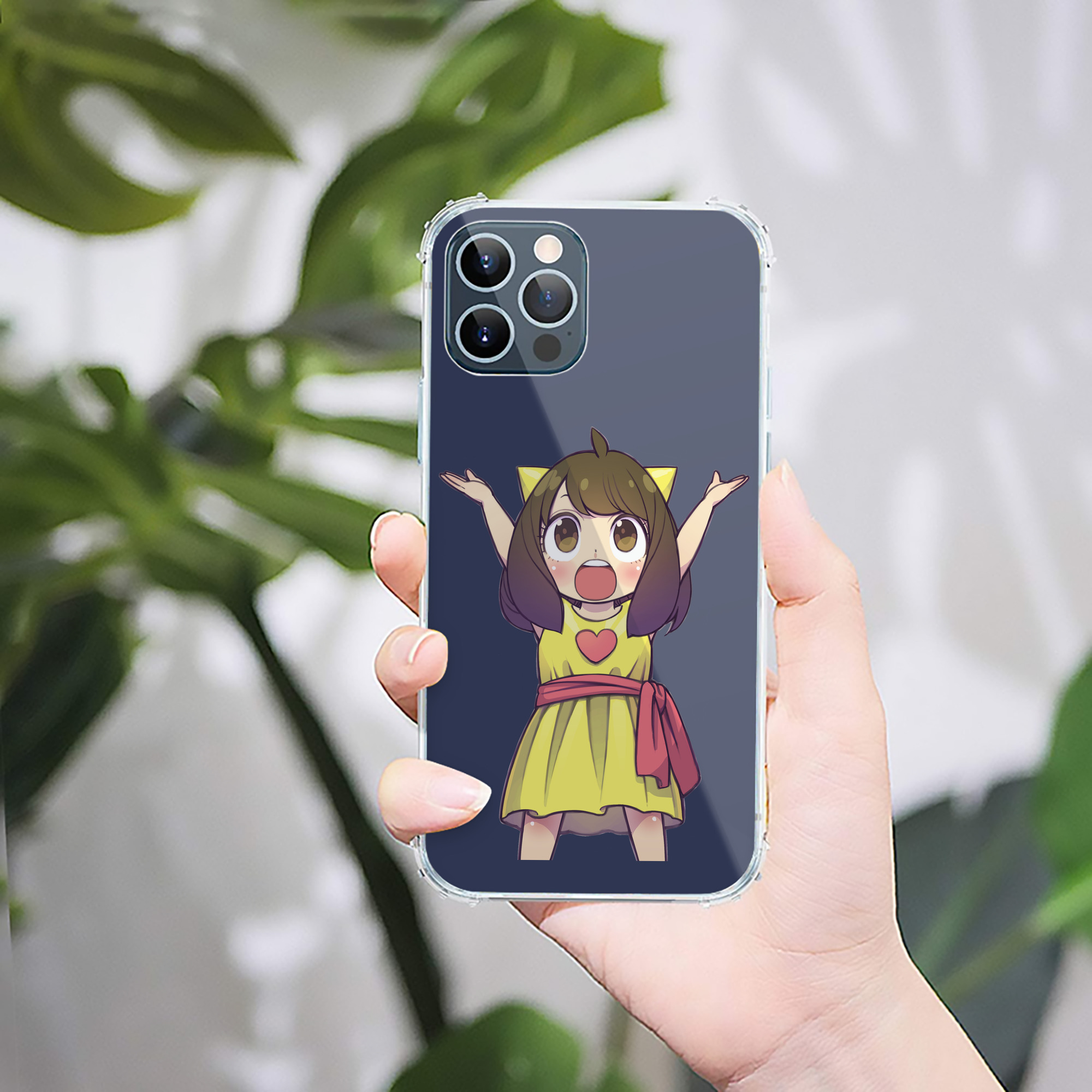 （画像用） SPY×FAMILY间谍家家酒 【iPhone 12シリーズ対応】透明スマホケース（クリアソフトケース）
